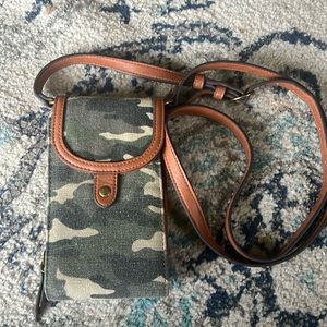 New Camo Crossbody Bag